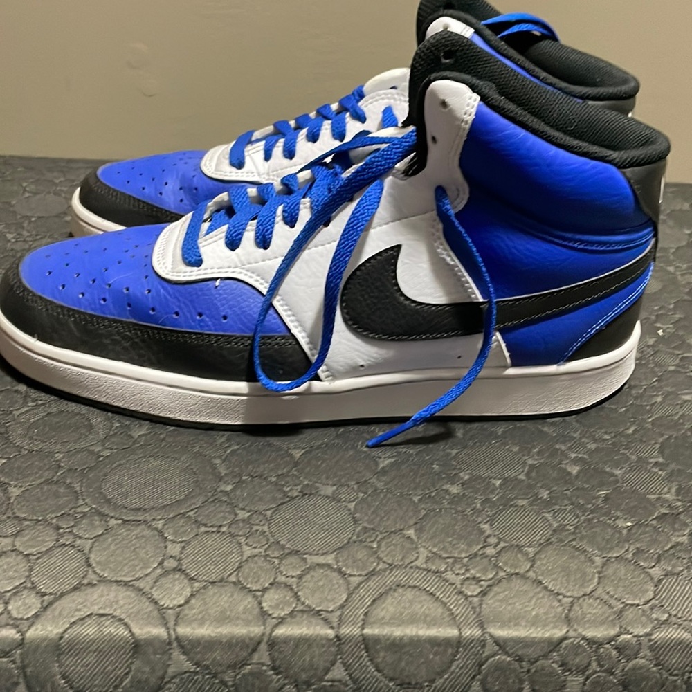 Nike blue high tops